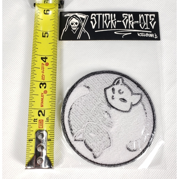 Killstar Yin and Yang Patch💀Goth/Cat/Kitty🐈 - Picture 5 of 5